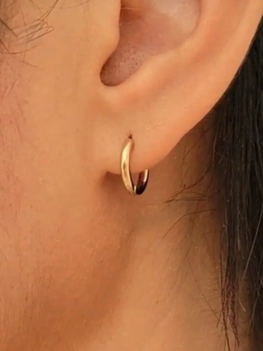 Gold Mini Hoop Earrings